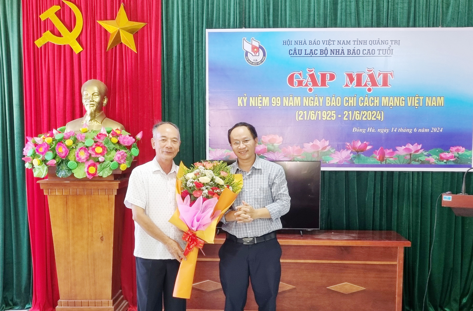 Câu lạc bộ Nhà báo cao tuổi gặp mặt nhân 99 năm Ngày Báo chí Cách mạng Việt Nam
